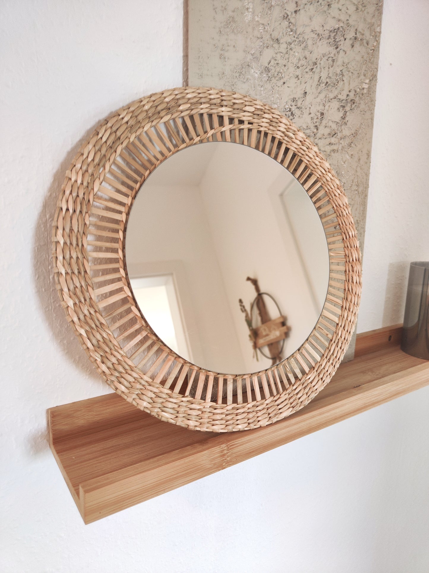 `Boho` Spiegel 30cm