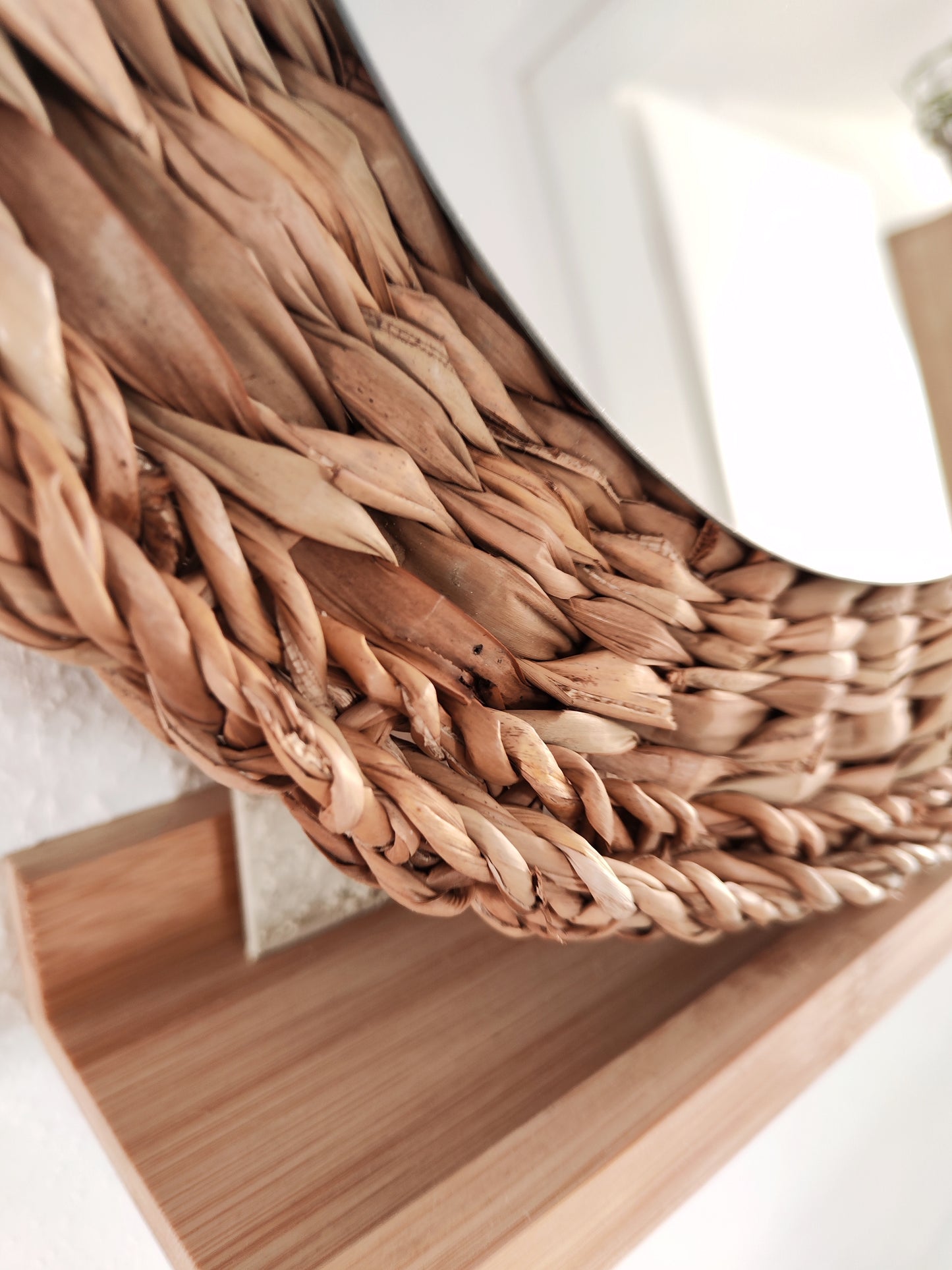 `Rattan Spiegel` 36cm