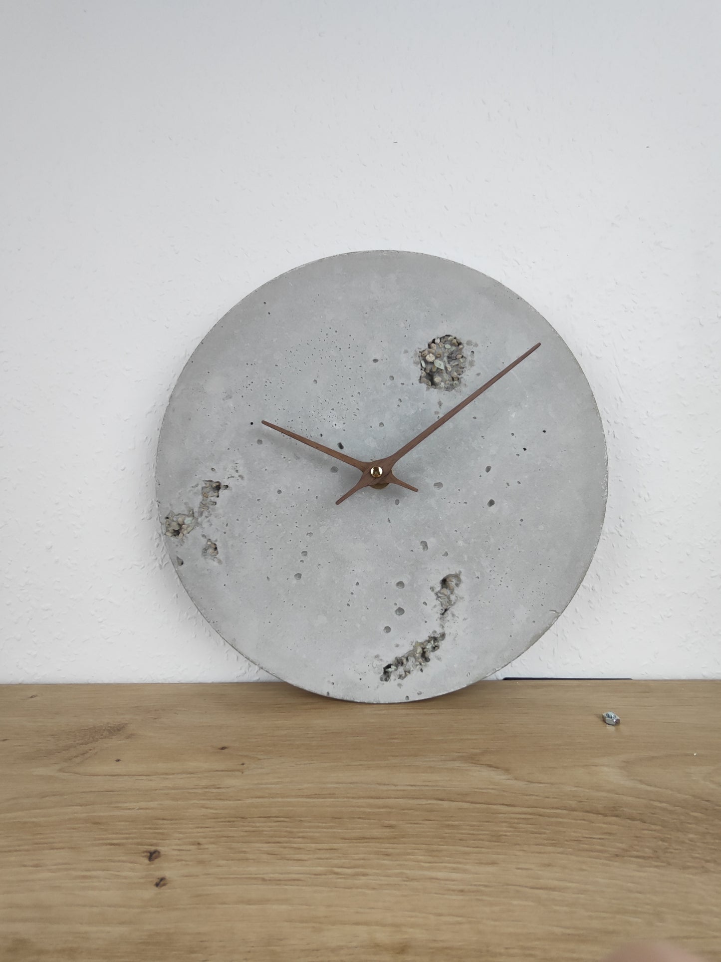 Betonuhr schlicht 27cm