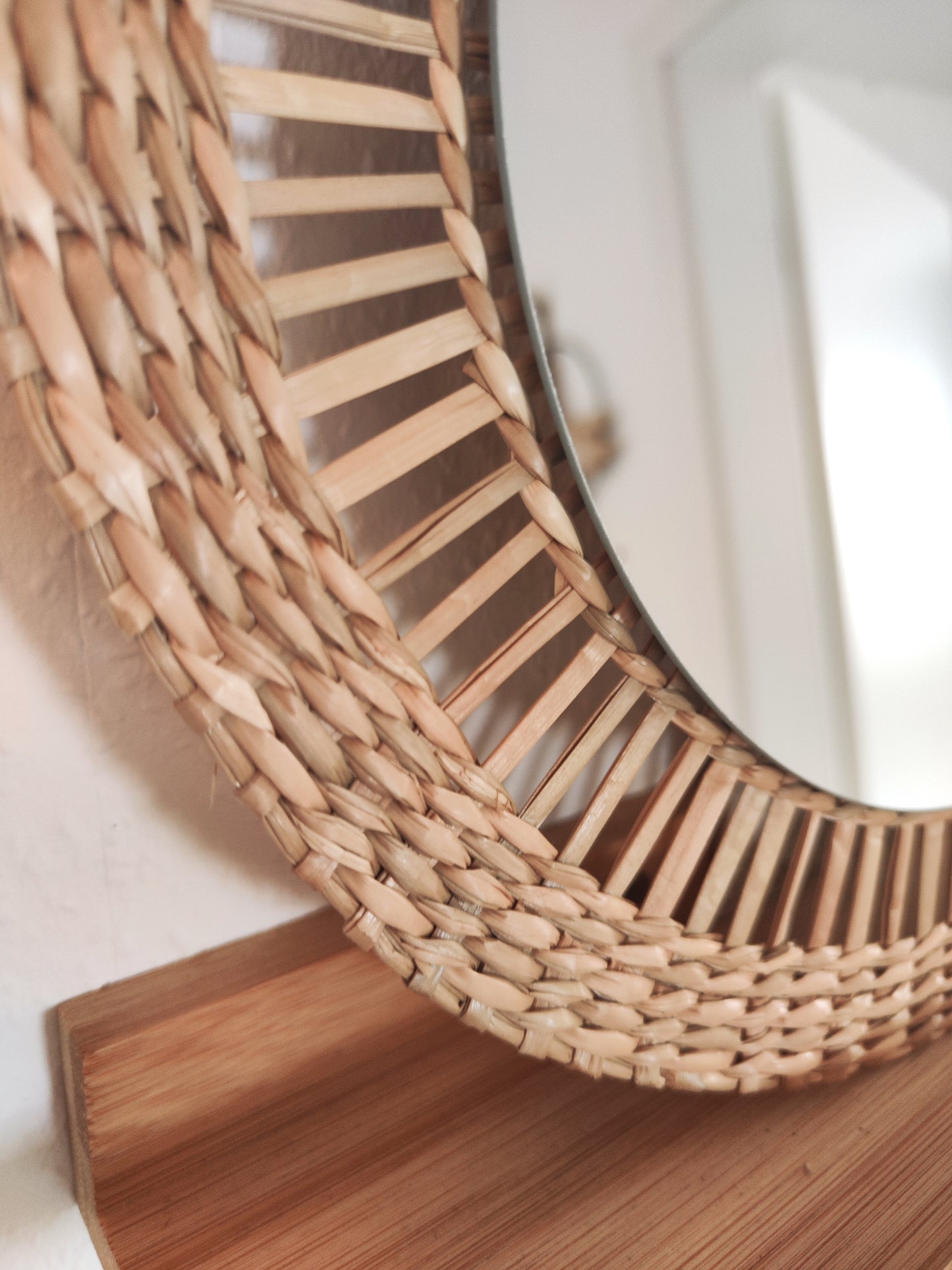 `Boho` Spiegel 30cm