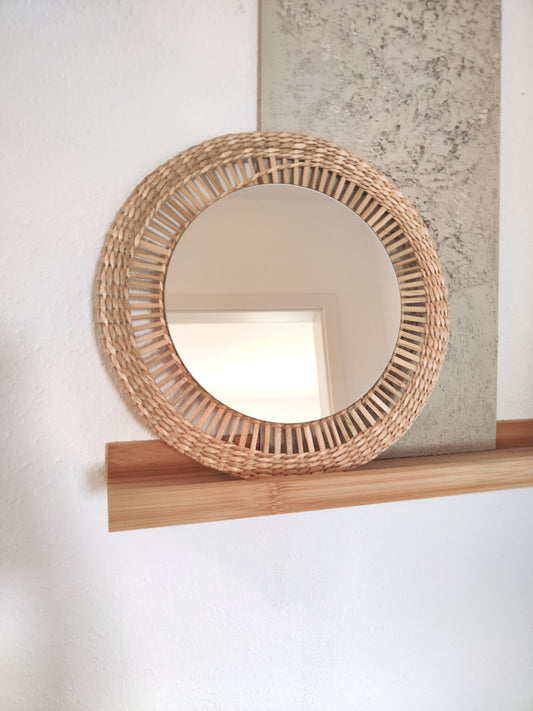 `Boho` Spiegel 30cm