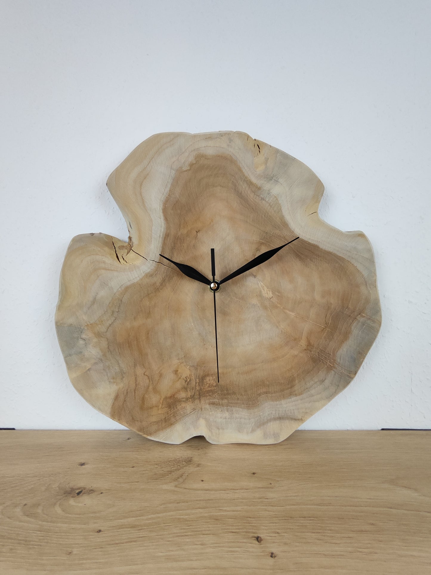 Holzuhr ´Teak´